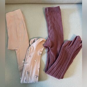 Bundle of H&M Ribbed Tights